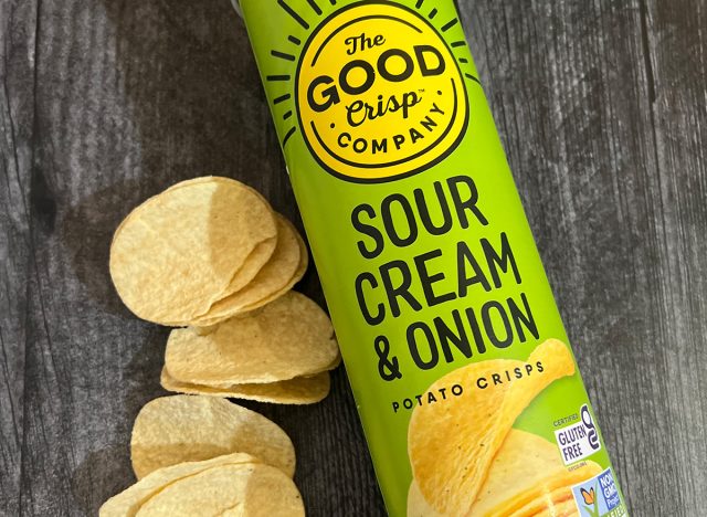 The Good Crisp Company Sour Cream and Onion Snack Chips