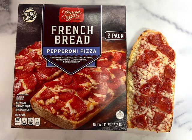 Aldi Mama Cozzi's Pizza Kitchen Pepperoni French Bread Pizza