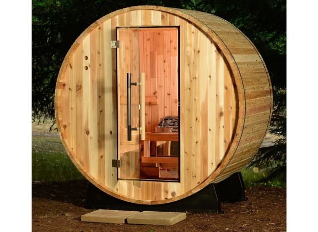 almost heaven duet 2-person outdoor sauna