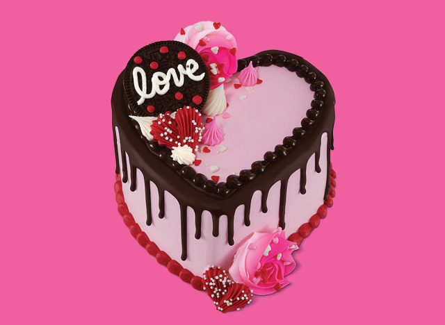 Baskin Robbins Valentine's Day Cake 