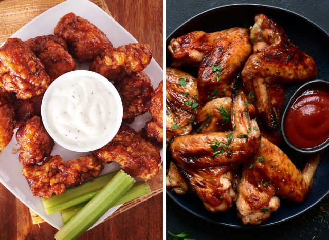 Buffalo Vs. BBQ Wings