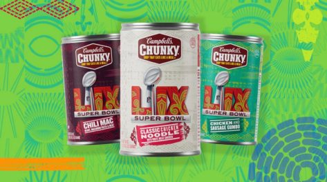 Campbell’s Chunky Unveils Super Bowl LIX Cans