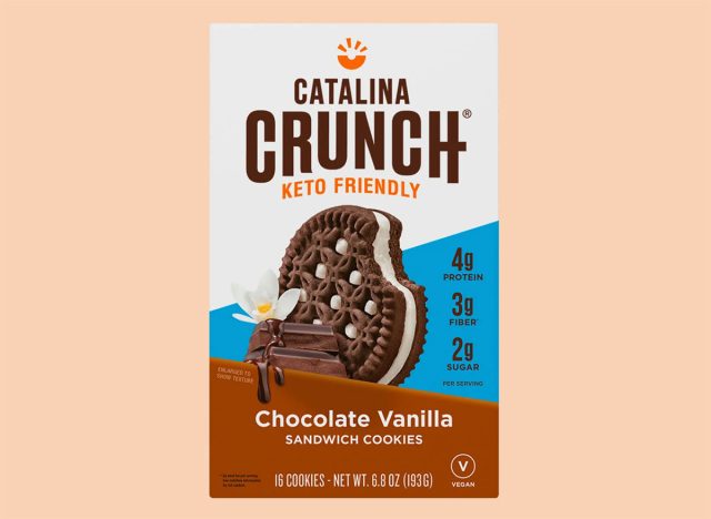 Catalina Crunch Chocolate Vanilla Sandwich cookies