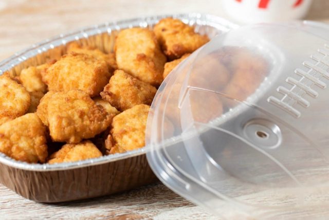 Chick-Fil-A football tray