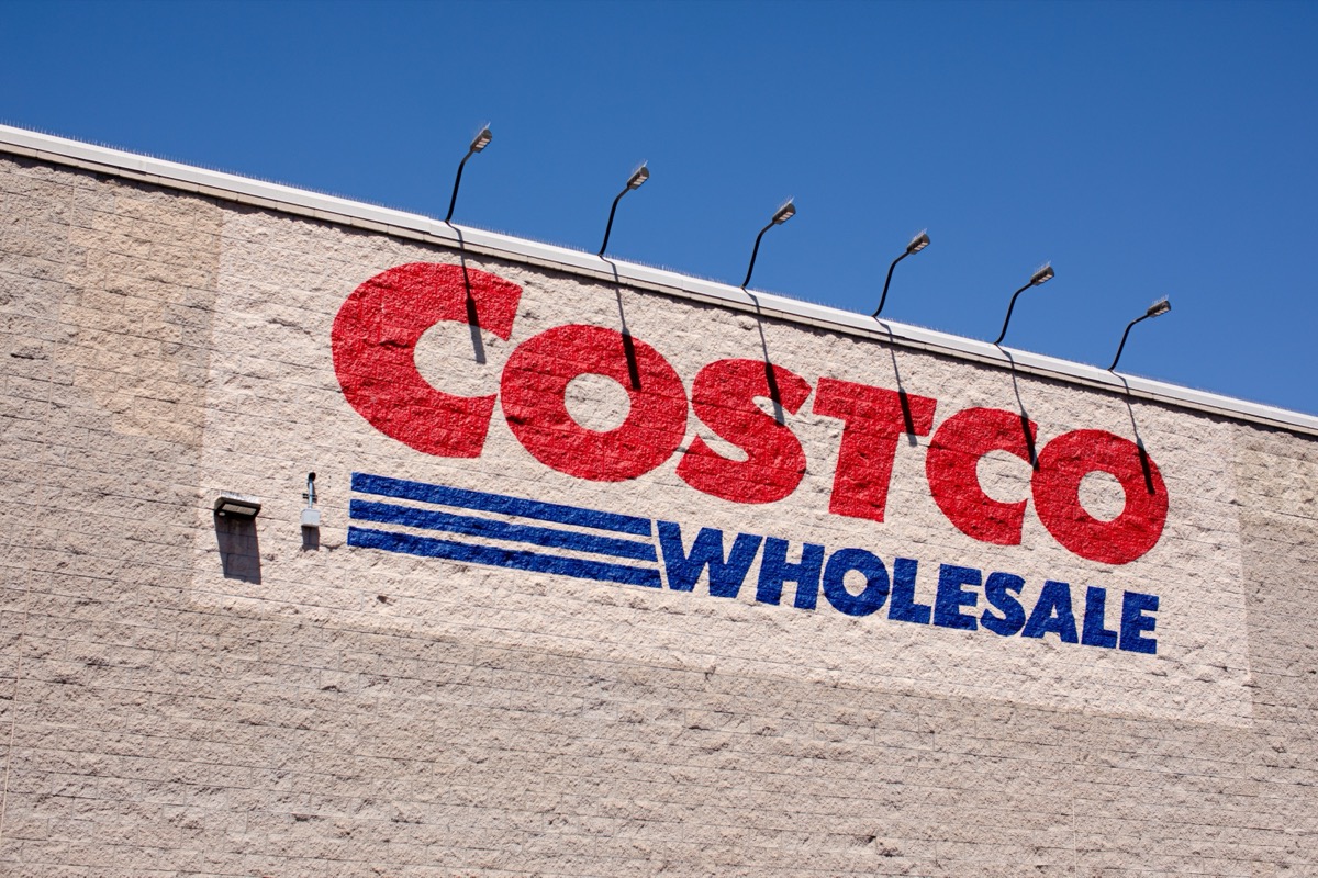 Mountain View, California US - August 21, 2024: closeup of the sign of Costco Wholesale Corporation on one of the stores in Silicon Valley, SF Bay Area. Costco Wholesale exterior trademark logo