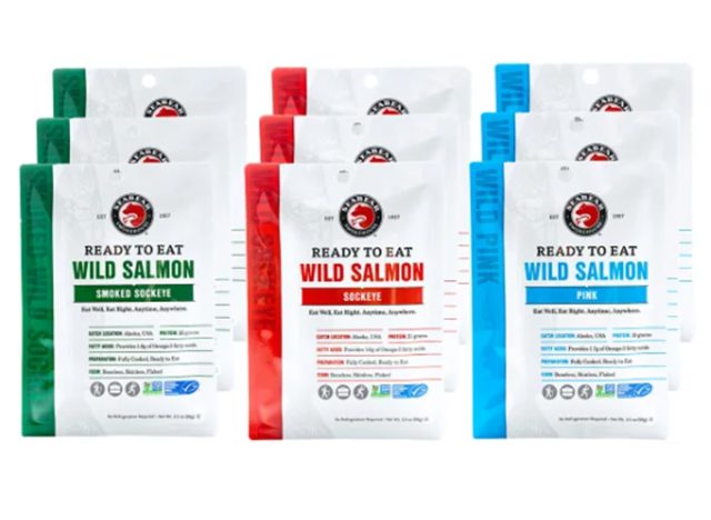 SeaBear Ready to Eat Wild Salmon Variety Pack