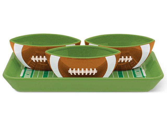 Crofton Ceramic Football Tray Assortment