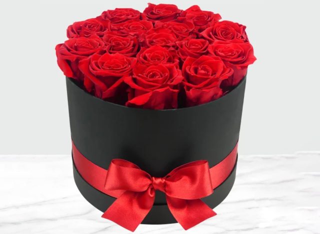 Forever Roses 16-stem with Black Box 