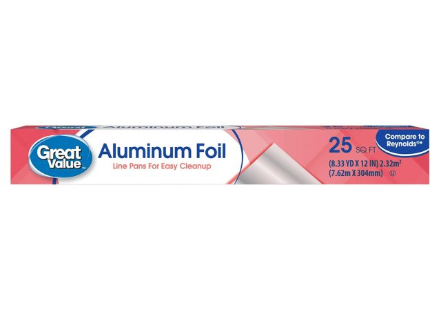 Great Value Aluminum Foil 