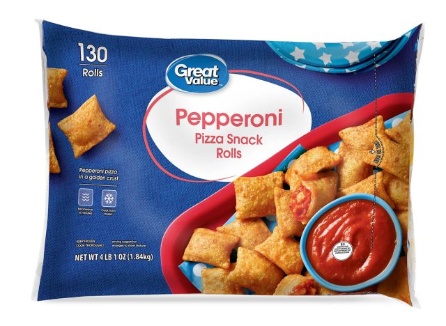 Great Value Pepperoni Pizza Snack Rolls 