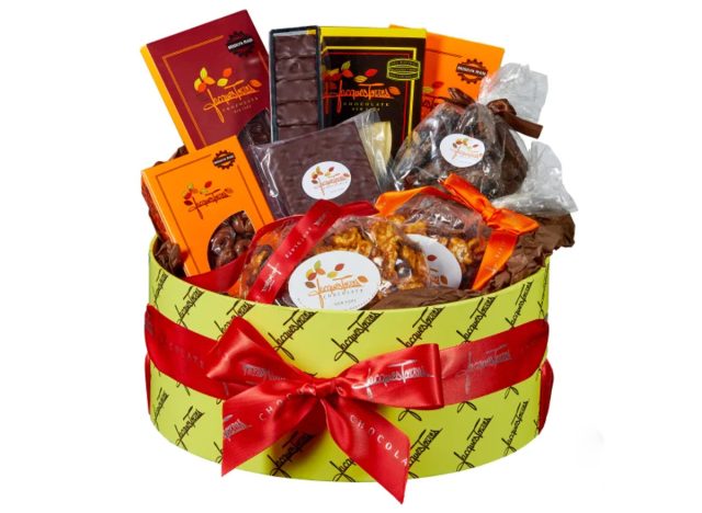 Jacques Torres Assorted Chocolate Small Hat Box