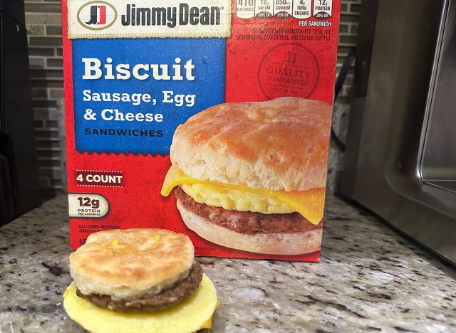 Jimmy Dean Sausage, Egg & Cheese Biscuit Sandwiches 