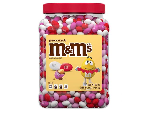 M&M'S Valentine's Day Peanut Milk Chocolate Candy