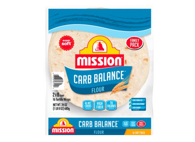 Mission Carb Balance Low-Carb, High-Fiber Tortillas