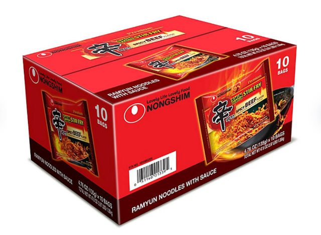 Nongshim Shin Ramyun Spicy Stir Fry Noodles