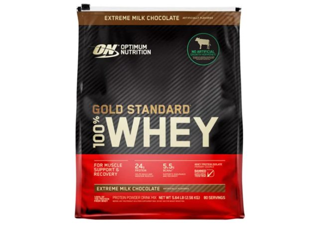 Optimum Nutrition Gold Standard 100% Whey Protein Powder, Extreme Milk Chocolate