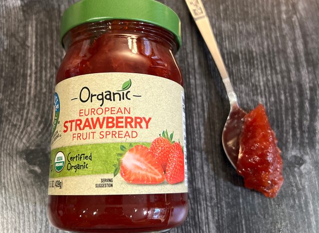 Organic European Strawberry Fruit Spread