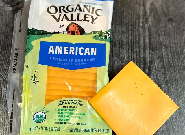 Organic Valley Yellow American Cheese