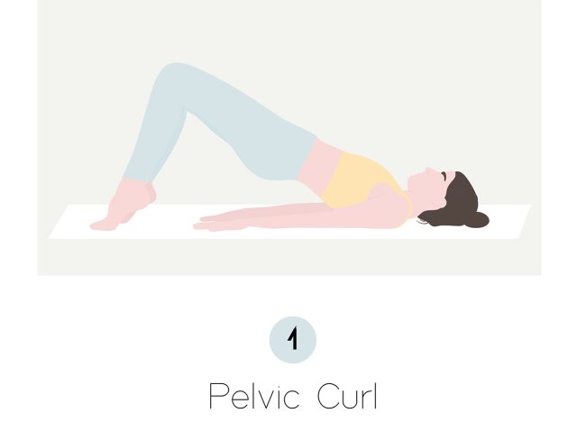 Pilates Pelvic Curl 