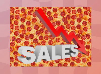 Pizza sales down