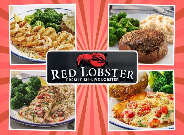 low calorie options at red lobster