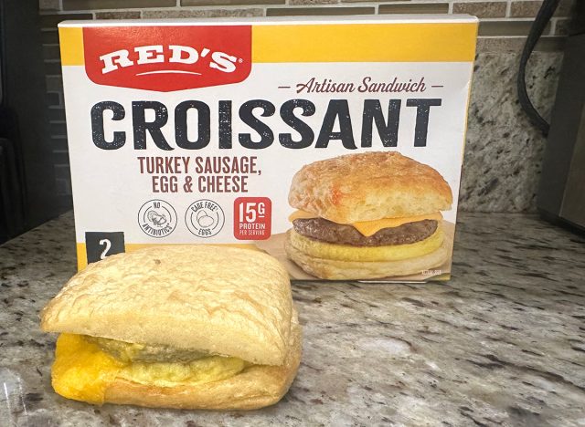 Red's Turkey Sausage, Egg & Cheese Croissant 