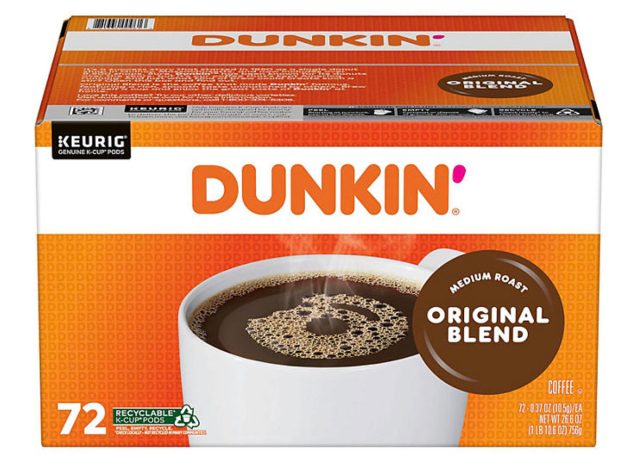 Dunkin' Donuts Medium Roast K-Cup Coffee Pods, Original Blend