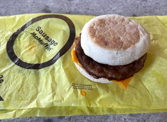 McDonald's Sausage McMuffin