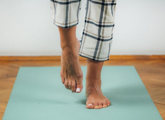 One Leg Stand Static Balance Test