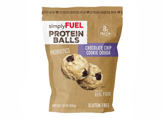 simplyFUEL Chocolate Chip Cookie Dough Protein Balls