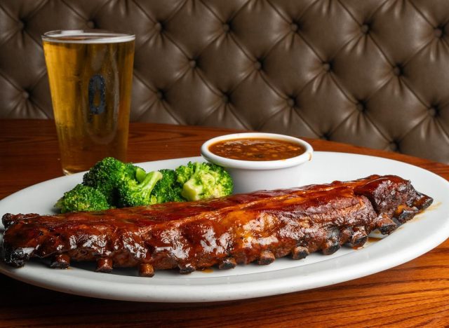 Smokey Bones Fire & Grill BBQ Ribs