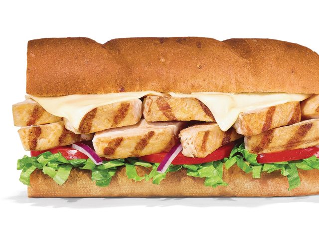 Subway Grilled Chicken Sandwich