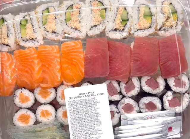 Costco Sushi Platter 