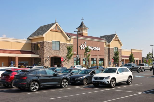 Wilmington, Delaware, USA - Jun 2, 2023: Wegmans Opened its first store in Delaware at Barley Mill Plaza in 2022