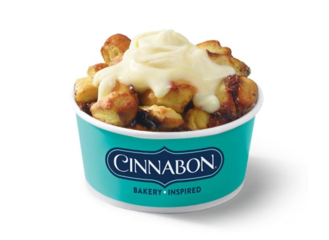 Wendy's Cinnabon Pull-Apart on a white background