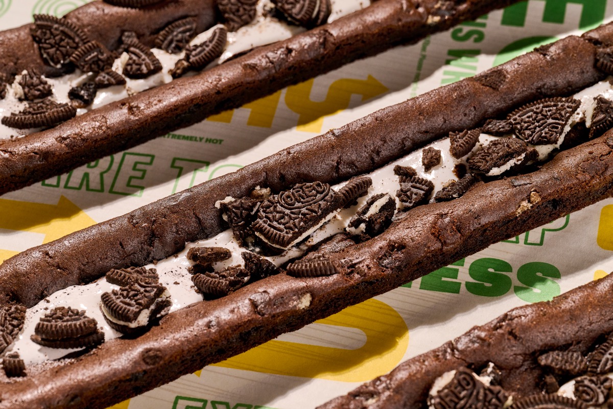 Oreo Footlong at Subway