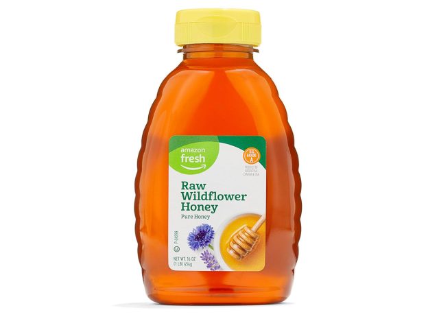 Amazon Fresh Raw Wildflower Honey