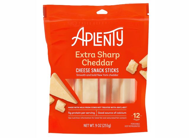 Amazon Aplenty Extra Sharp Cheddar Cheese Snack Sticks