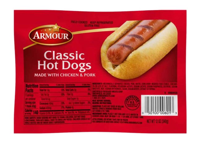 Armour Classic Hot Dogs, Chicken & Pork