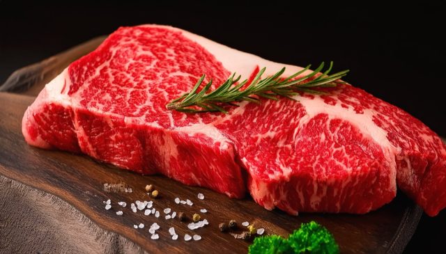 Beef, Wagyu Beef, Lean Meat, Raw Meat, Fresh Meat.