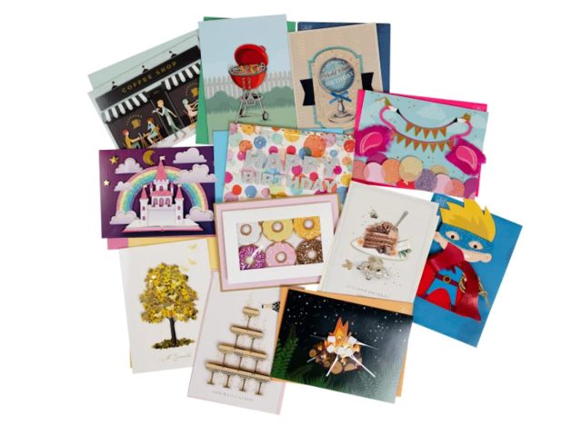 Hand Crafted All Occasion Greeting Card Collection, 30-count