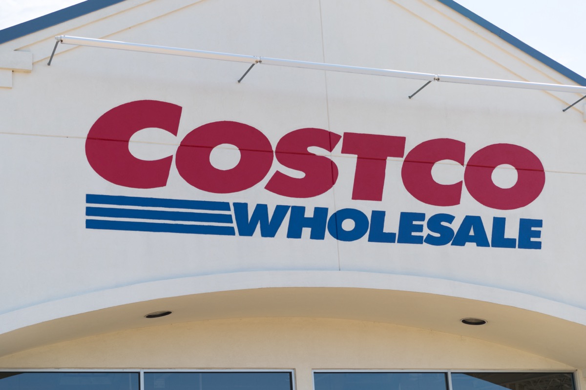 Philadelphia, Pennsylvania,, April 22 2018: Costco Wholesale front, Costco Wholesale Location. Costco Wholesale is a Multi-Billion Dollar Global Retailer X