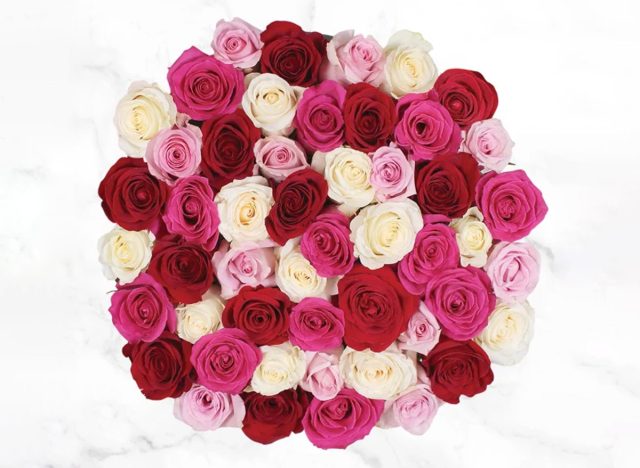 Valentine's Day 50-stem Shades of Pink Roses