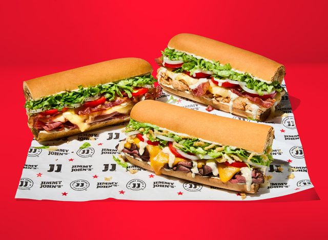 Jimmy John's Toasted Sandwiches