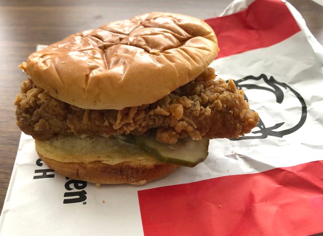 KFC Chicken Sandwich 