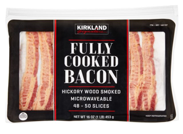 Kirkland Signature Fully-Cooked Bacon, Hickory Wood Smoked