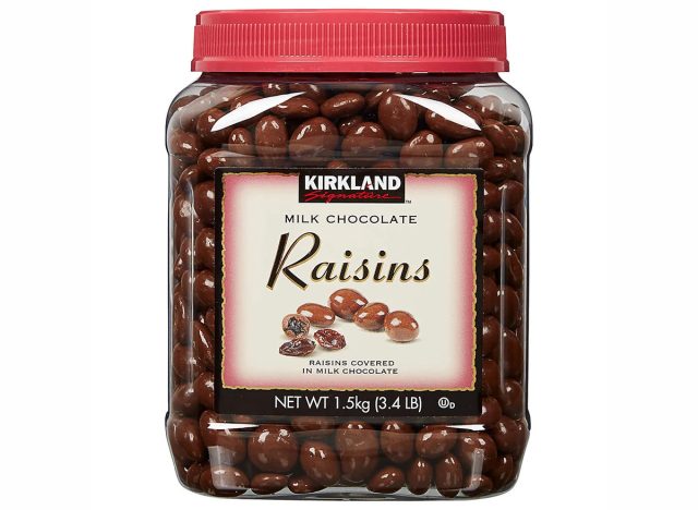 Kirkland Signature Raisins Milk Chocolate