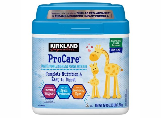 Kirkland Baby Formula