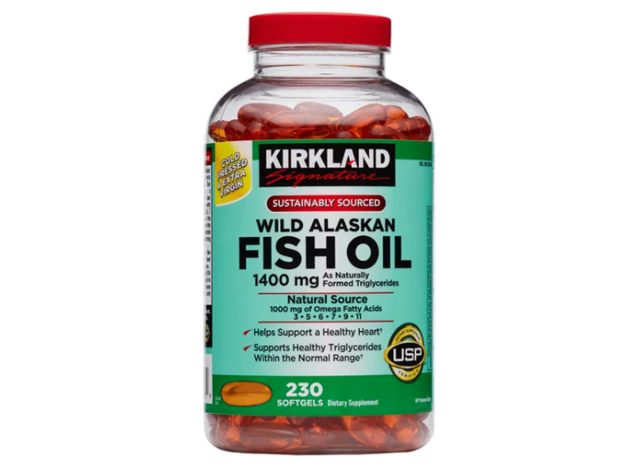  Kirkland Signature Wild Alaskan Fish Oil 1400 mg., 230 Softgels