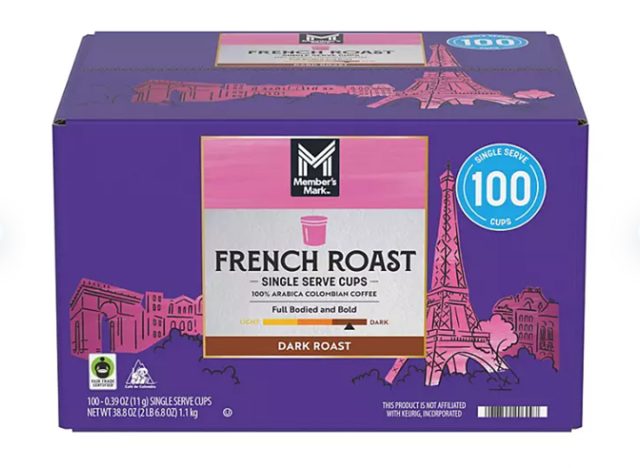 Member's Mark Dark Roast Coffee Pods, French, 100 ct.